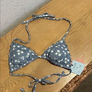 Shade and Shore Target Triangle Bikini Top with Tags
